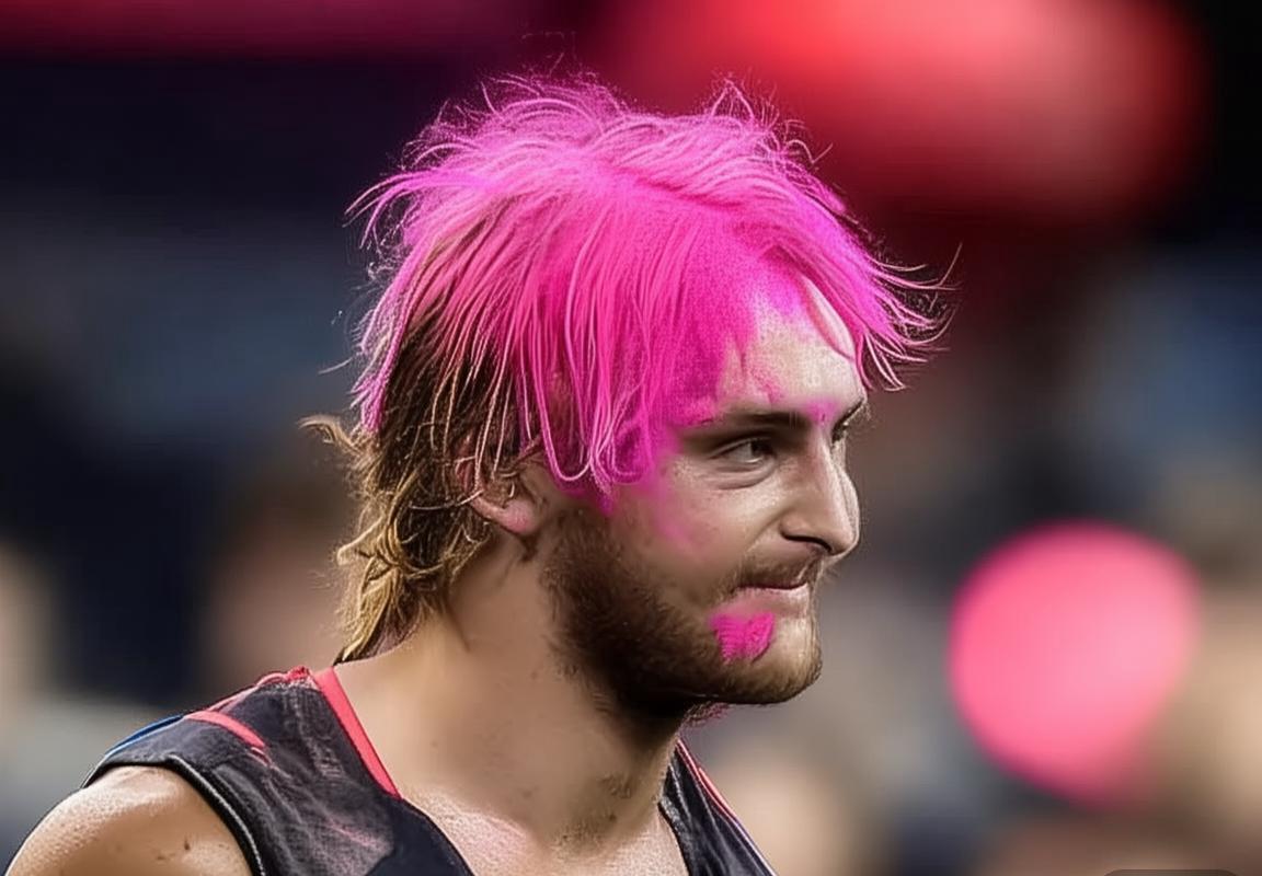 布朗发际线粉成冠军印记？赛场争议回应尽显球员幽默应对与竞技体育风采