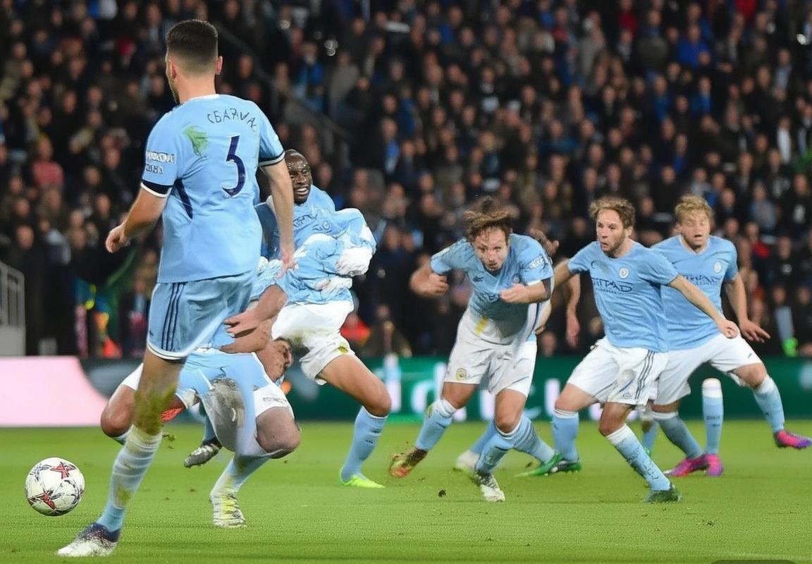 皇马点球争议！吕迪格抱摔送点，哈兰德一锤定音助曼城逆转